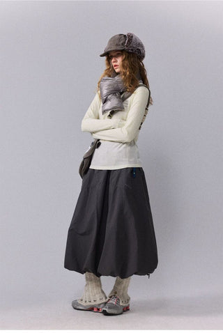 [Monterest] Merino Wool Blend Relaxed Long Sleeve Tee