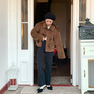 Duffle Cropped Mustang Coat