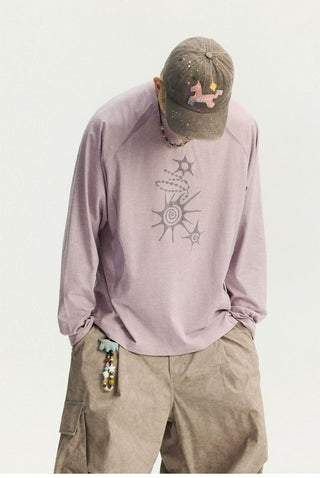 [Monterest] Waffle Knit Quick-Dry Long Sleeve Tee