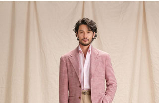 [CULTUM] Houndstooth Suit Jacket