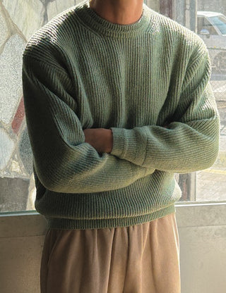 Country Heavy Round Knit (7 colors)