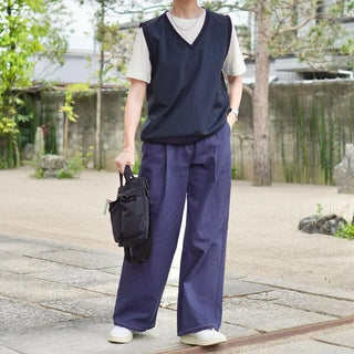 Anorak Nylon V-Neck Vest
