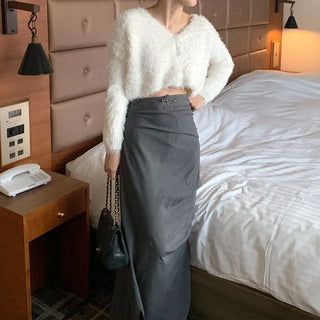 Soft cropped cardigan