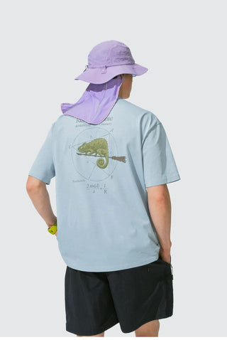 [Monterest] Chameleon Print Relaxed Fit T-Shirt