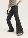 [Monterest] Water-Resistant Textured Flare Pants
