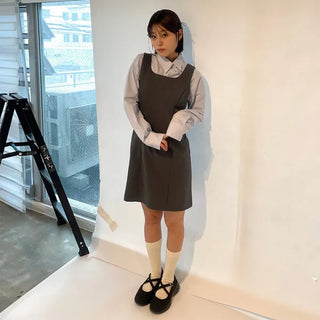 Layered mini dress