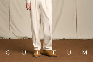 [CULTUM] Ivy Style Cable Knit Crewneck Sweater