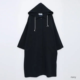 2-way hooded trench coat