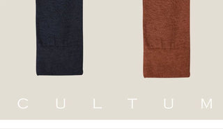 [CULTUM] Mercerized Cotton Crew Socks