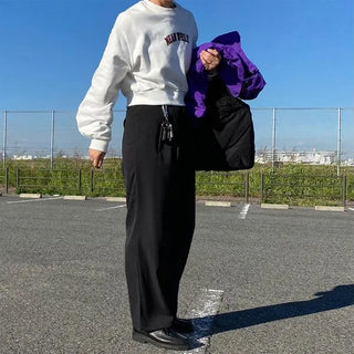 Wide-fit slacks