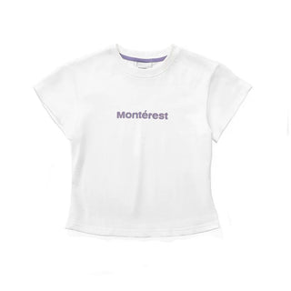 [Monterest] Slim Fit Logo Crewneck T-Shirt