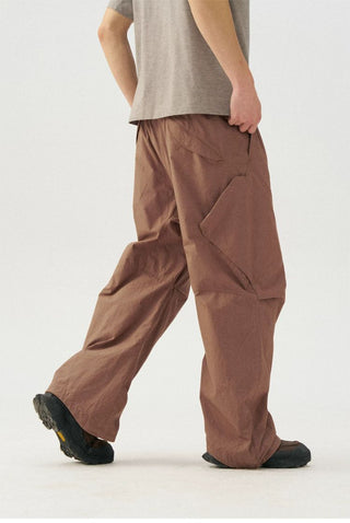 [Monterest] Enzyme Washed Wide Leg Work Pants
