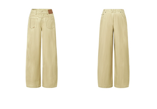 [NOTAWEAR] Reversed Pocket Washed Jeans