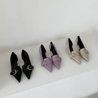 Bouclé pumps