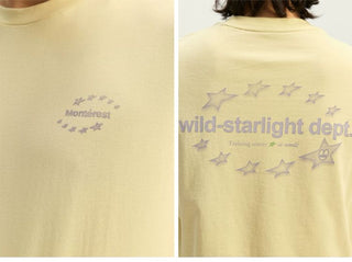 [Monterest] Quick-Dry Star Print Long Sleeve Tee