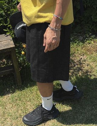 [Feature] Cool Denim Bermuda Shorts (4 colors)