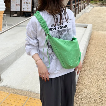 Shirring Crossbody Bag