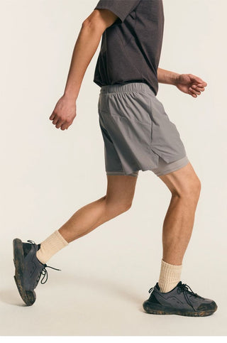 [Monterest] UPF50+ 2-in-1 Stretch Sport Shorts