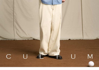 [CULTUM] Washed Cotton Western Denim Shirt