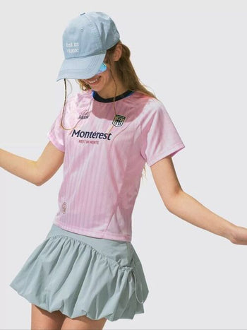 [Monterest] Stripe Jersey Relaxed Fit T-Shirt
