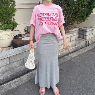 Ribbed Mermaid Skirt