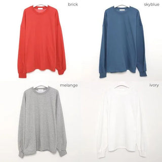 Basic Simple Soft Sweatshirt