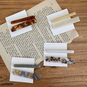 pebble set hair pin (4c)