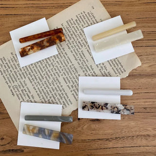 pebble set hair pin (4c)