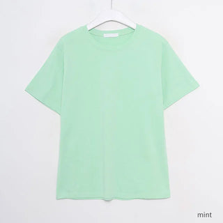simple fit round tee