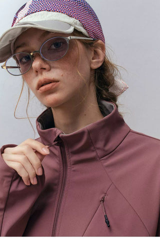 [Monterest] Fleece-Lined Water-Resistant Softshell Jacket