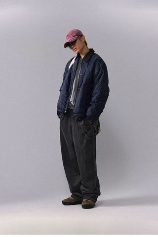 [Monterest] Washed Wide Wale Corduroy Work Pants