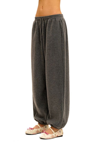 [Moromoro2] Patchwork Print Fleece Vest /  Pants