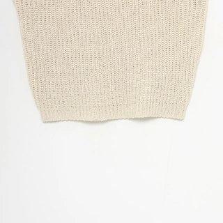 soda square sleeveless knit