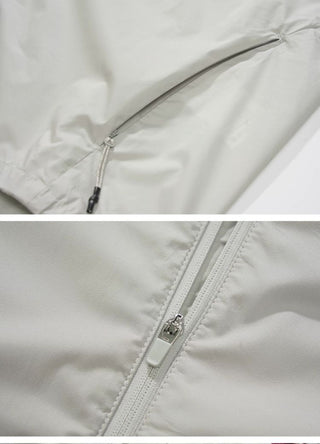 [Monterest] Packable Water-Resistant Zip-Up Jacket