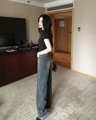 Wide Daily Denim Pants