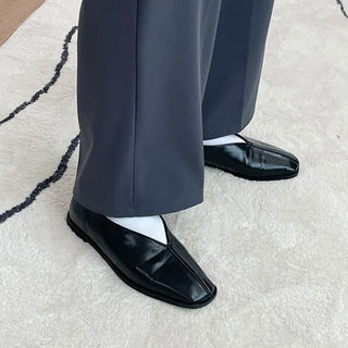 Loafer flat shoes