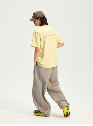 [Monterest] Quick-Dry Star Print Relaxed Fit Tee