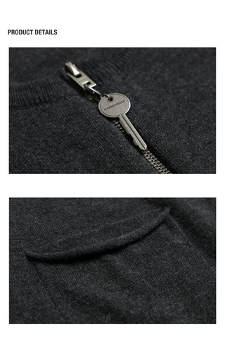 MASONPRINCE Zip-up Cardigan