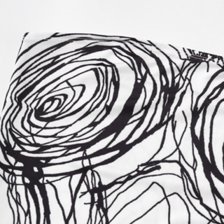 Print contrast backless tube midi dress