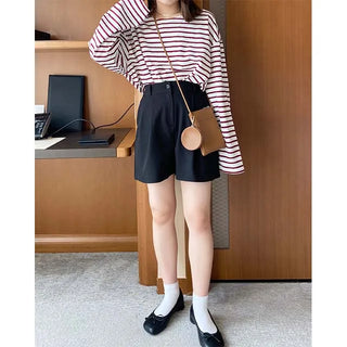 brit stripe boxy T