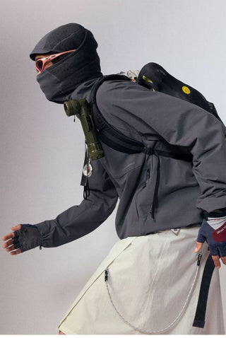 [Monterest] Fleece-Lined Water-Resistant Softshell Jacket