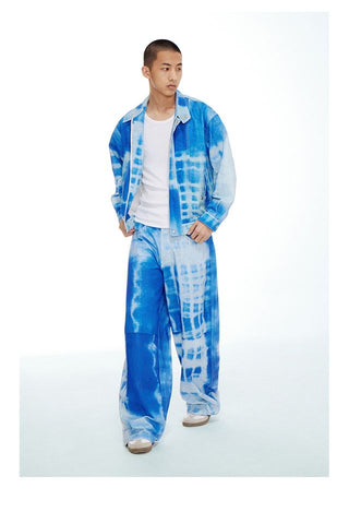 CONP Indigo Scan Denim Pants (Blue)