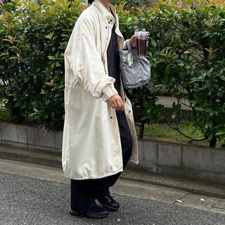 Vintage Long Anorak Coat