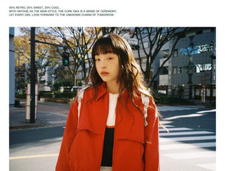 [Moromoro2] Washed Cotton Cropped Jacket