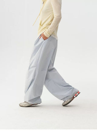 [Monterest] Quick-Dry Burnout Wide Leg Pants