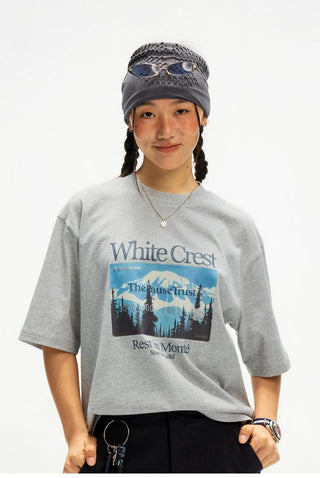 [Monterest] Quick-Dry Graphic Print T-Shirt