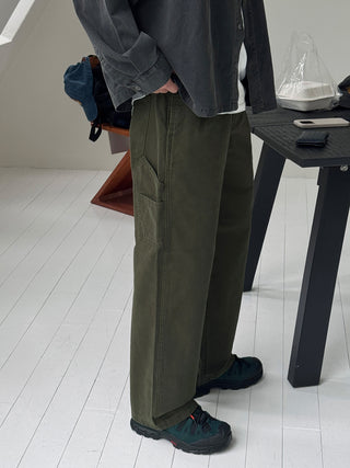 Slow Pigment Crop Work Shirt
