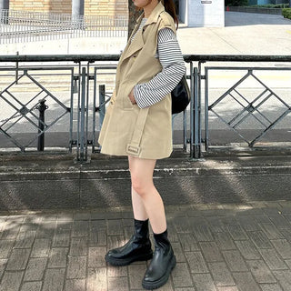 Trench Vest Jacket