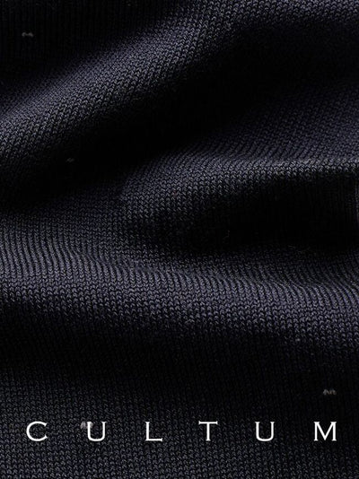 [CULTUM] Mercerized Cotton Dotted Business Socks