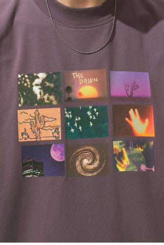 [Monterest] Outdoor Memory Print Graphic T-Shirt